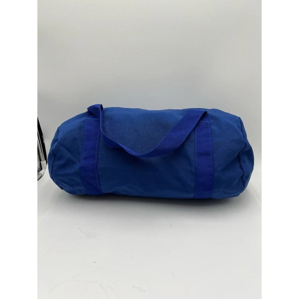 Vintage VISA Promotional Duffel Bag Blue Travel Gym Overnight YKK Zipper NWOT